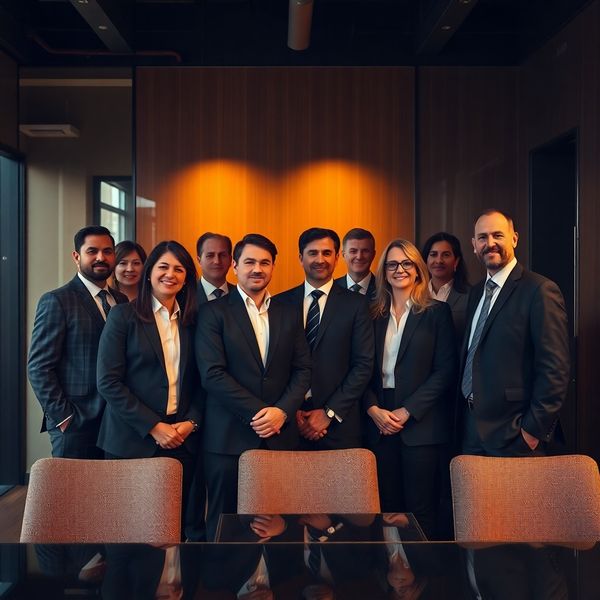 Portret de grup al consultanților BusinessBlueprint